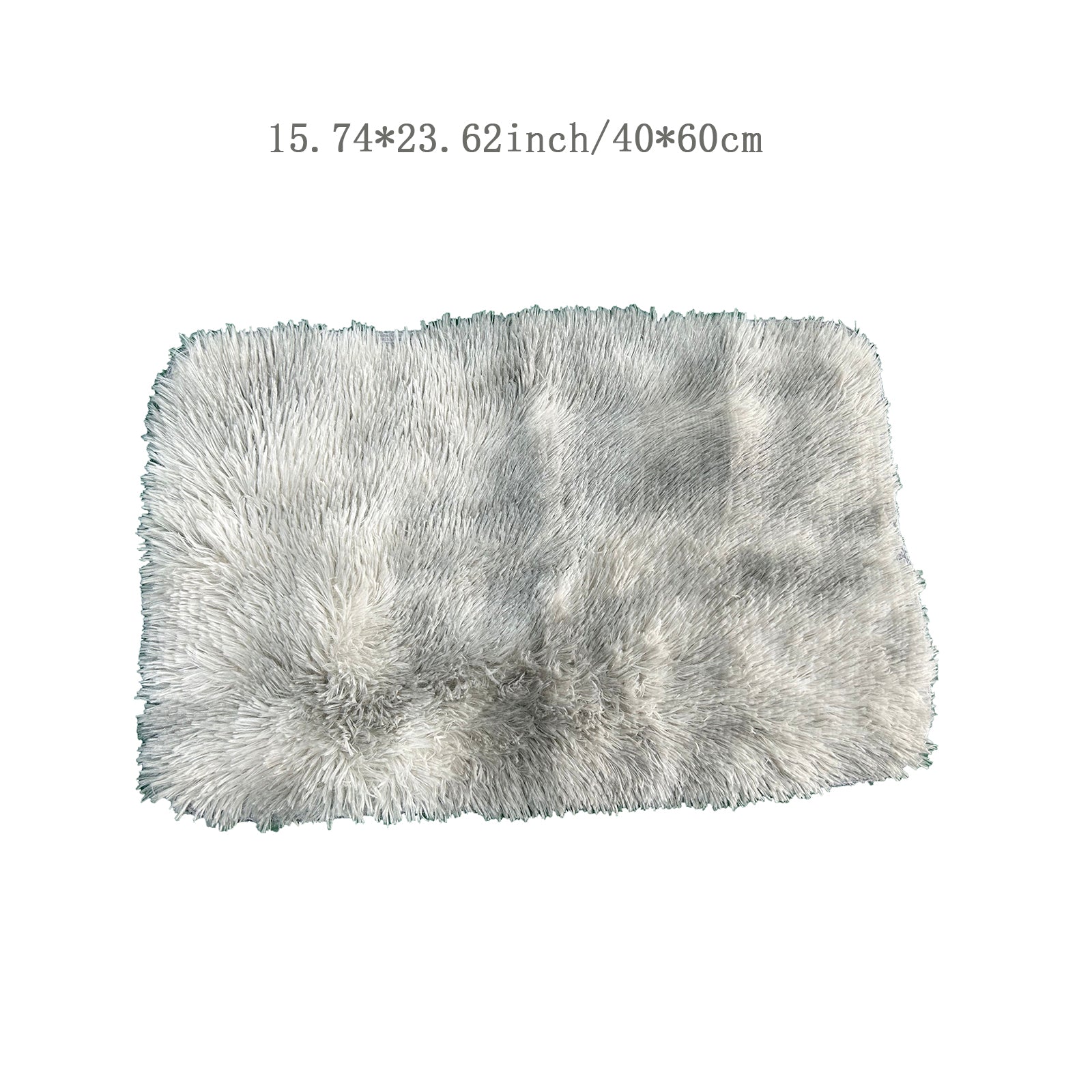 Yumshoq Ultra Soft Tie-Dye Grey Carpet with Gradient Silk PV Velvet for Living Room