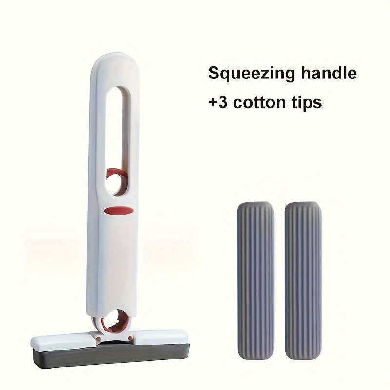 Hamyonbop, qo'lga olinadigan tozalash vositasi hammom, hojatxona, oshxona va avtomobil uchun, gubka boshli ko'p funksiyali mini mopa ega. Mustahkam plastik tutqich, o'rtacha qattiqlik va elektr energiyasi talab qilinmaydi.