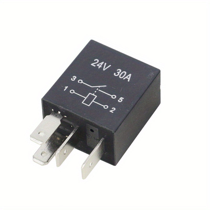 Universal 12V 30A Car Relay for High/Low Beams Air Conditioner Oil Pump