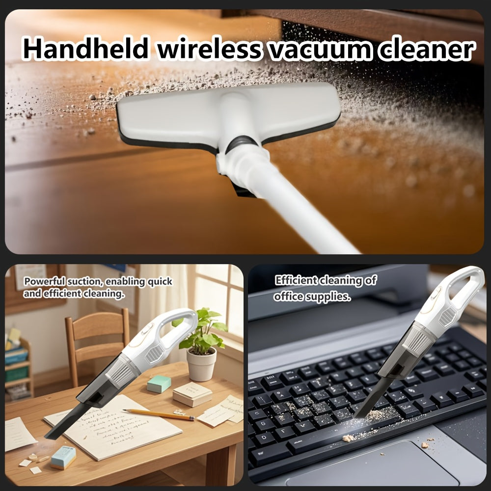 Cordless Vacuum Cleaner for Home Car Office Long Battery Powerful Suction