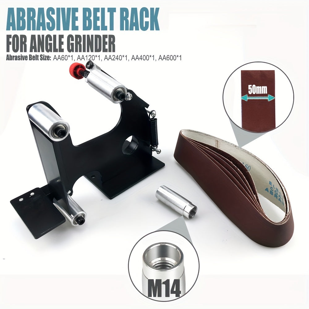 50mm kenglikdagi silliqlash lentasi uchun uchburchakli maydalagichlar uchun mos keladigan qo'shimcha, bardoshli material, quvvat talab qilinmaydi