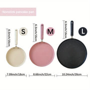 Aluminum Non-Stick Pancake Pan 25.91cm with Wooden Handle Dishwasher Safe