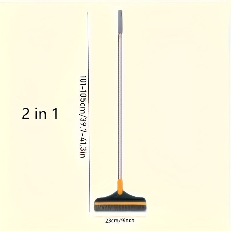 Multi-Function Cleaning Tool for Floors Bathrooms Scraping and Wiping