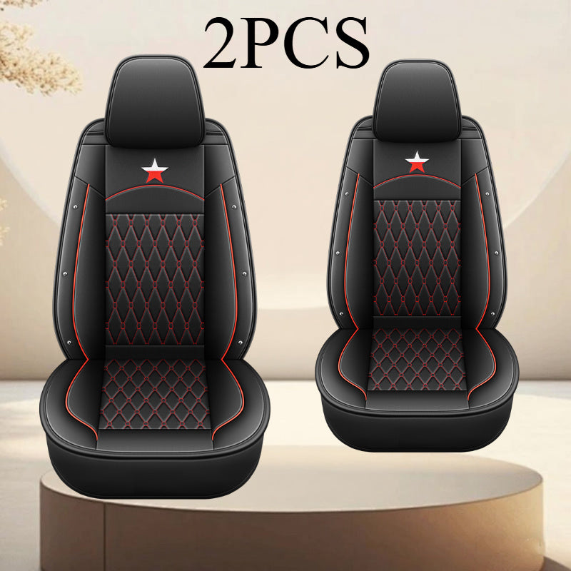 Universal Full Coverage SUV Seat Covers Waterproof Durable Black