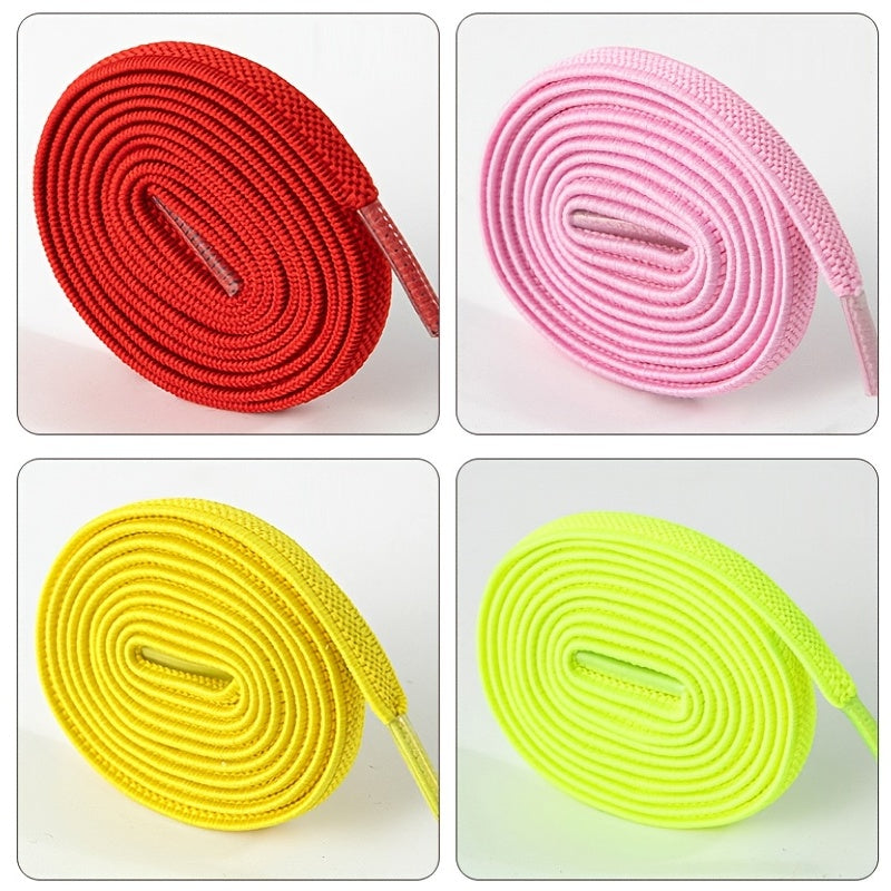 Elastic No-Tie Shoelaces for Sneakers Lightweight Mesh Lace-Up Shoes in Multiple Colors