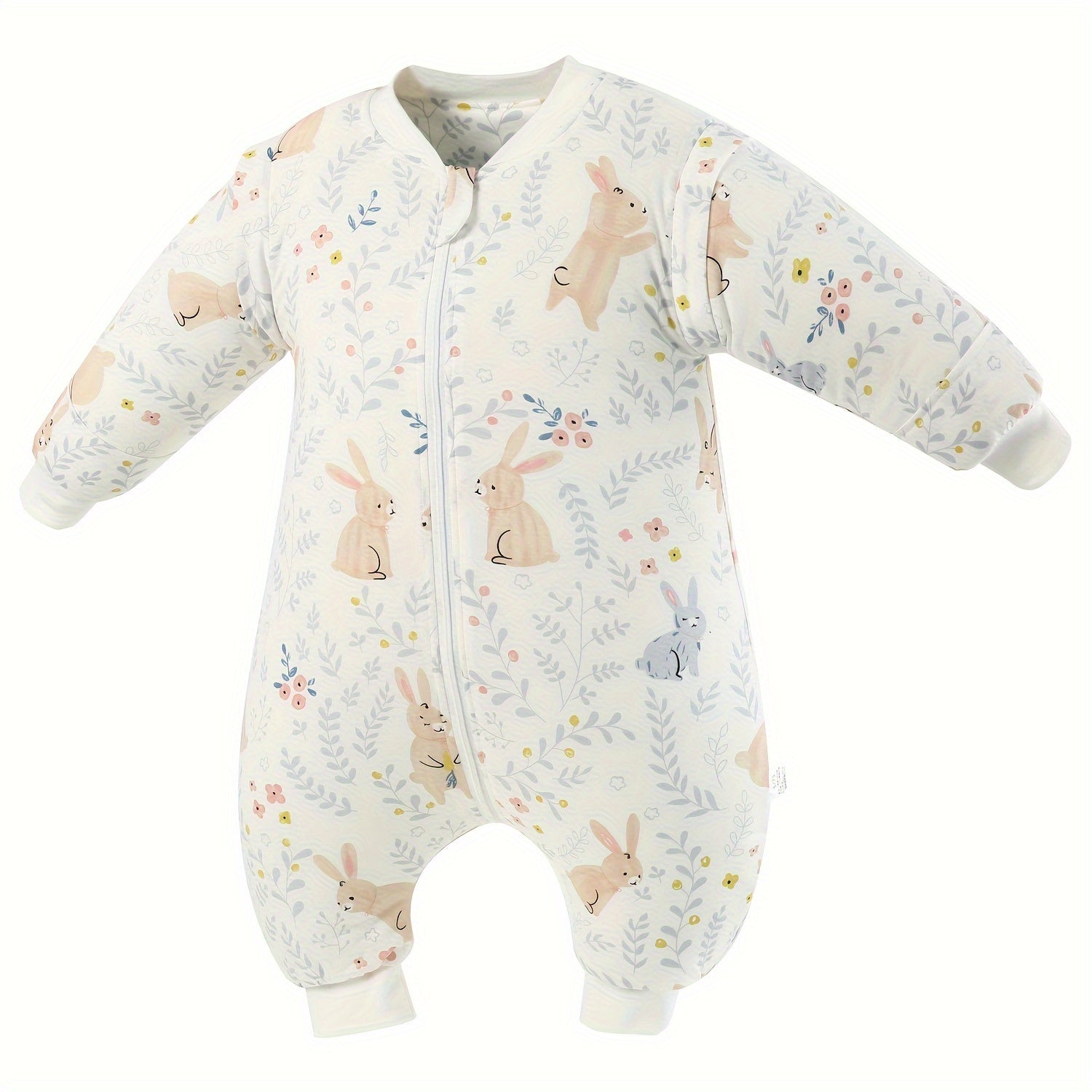 Yumshoq va ko'p funksiyali 1.5 Tog bolalar uyqu bag'lari, ajratilgan oyoqlar, qiziqarli hayvonlar printi, zipper yopilishi va mashinada yuvish mumkin. O'g'il va qizlar uchun ideal.