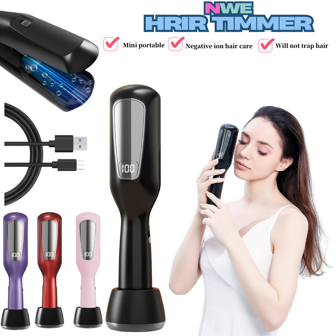Avtomatik elektr hair clipperlar, salbiy ionli soch parvarishi uchun, qayta zaryadlanuvchi, ajraladigan trimmer ayollar uchun