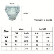 Pañal de tela lavable de poliéster gris para adolescentes y adultos de 35-95kg, a prueba de fugas, transpirable y reutilizable