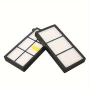 iRobot tozalagichlari uchun mo'ljallangan 7 ta HEPA filtrlar to'plami, 800, 900, 860, 870, 880, 966, 980 modellari bilan mos keladi - Pol cho'tkasi qo'shimchasi kiritilgan