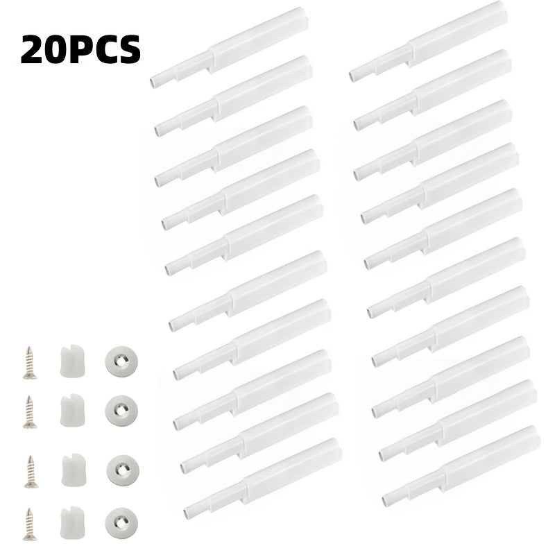 Set of 5/10/15/20 Plastic Automatic Rebound Door Switch for High Doors and Drawers