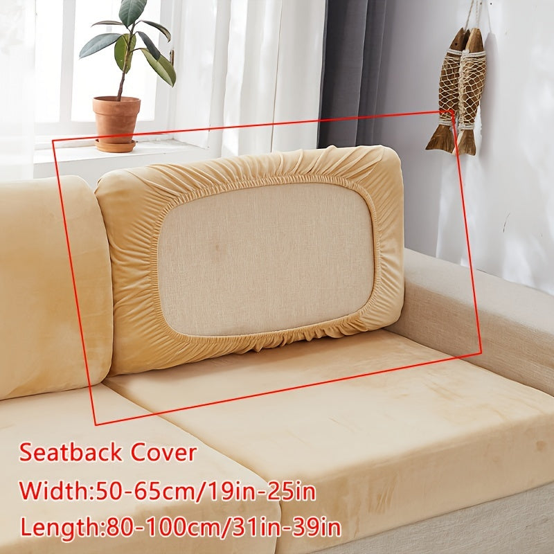 Velvet divan qoplamasi qishki iliqlik va barcha mavsumlar uchun to'liq qoplama ta'minlaydi. Cho'ziluvchan, changdan himoyalangan va elastik mato bilan tozalash oson. Orqa tayanch va yostiq qoplamasi uchun sirpanmas xususiyatlarni o'z ichiga oladi.