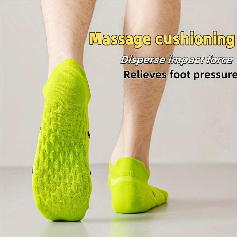 7-to'plam Unisex Performance sport paypoq, yostiqlangan, nafas oladigan polyester spandex chiziqli