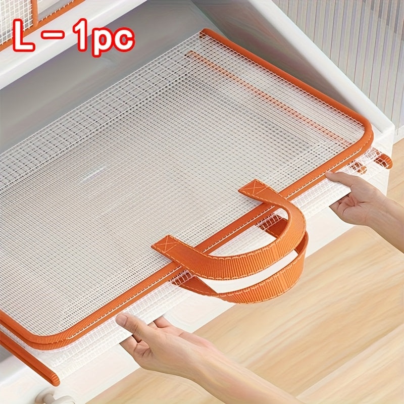 Kiyimlar va yostiqlar uchun suv o'tkazmaydigan PVC saqlash sumkasi, shaffof, namlikka chidamli tashkilotchi, zip va tutqichlar bilan