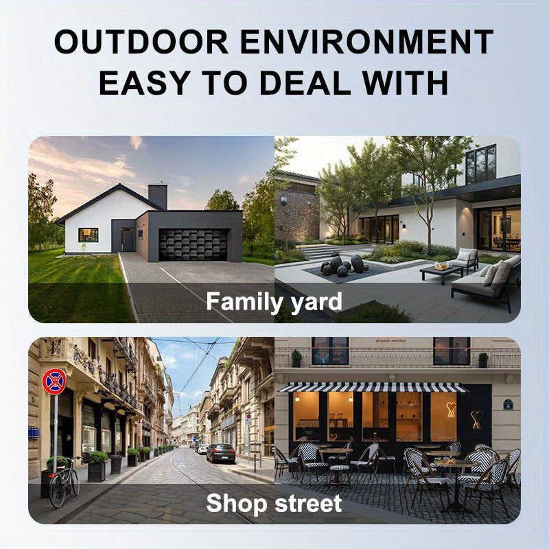 Wireless 3MP HD WiFi IP Camera with Motion Detection Night Vision PTZ Two-Way Audio for Home Security