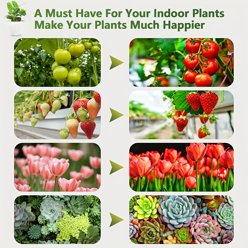 LED Grow Light with One or Four Heads Full Spectrum Indoor Plant Lighting for Greenhouse and Home