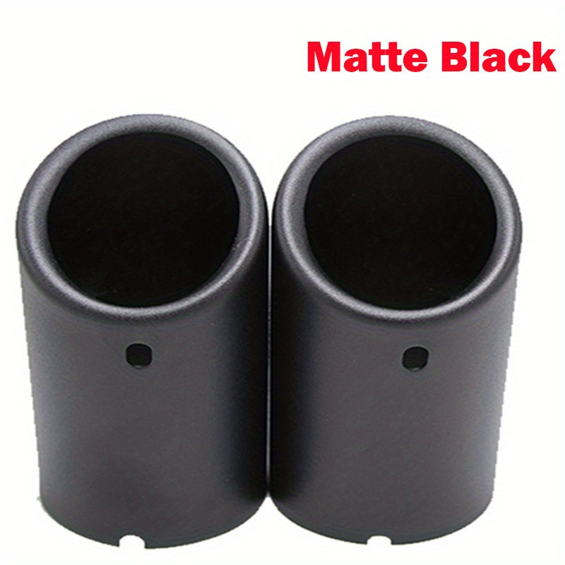 Универсальный 76мм накладка на выхлопную трубу автомобиля стильное покрытие для седана и внедорожника