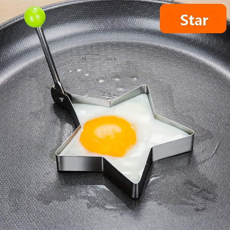 Stainless Steel Love-Shaped Omelette Maker and Food Crafting Tool