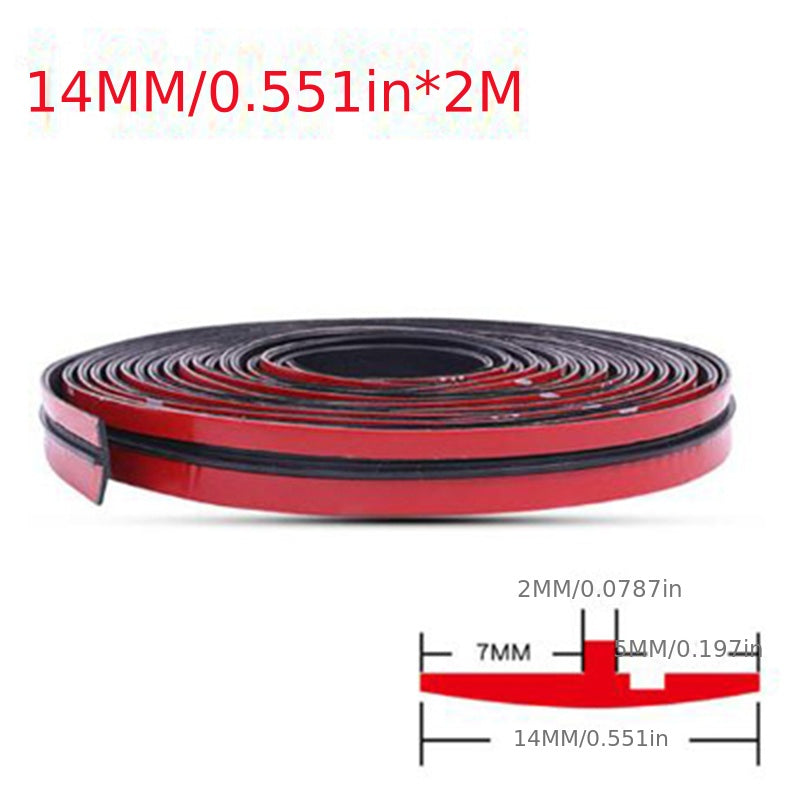 Tiras de sellado de goma para coche, sellador de bordes, parabrisas, techo, ventana, burletes
