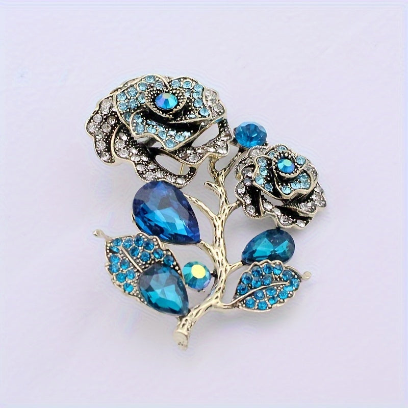 Zarif Kameliya Gul Brosh To'plami - Qadimiy Nafislikdan Ilhomlangan, Hashamatli Qotishmadan Yasalgan, Sviterlar va Palto'lar uchun Joziba Qo'shish uchun Ideal, Partiyalar va Kechki Ovqatlar uchun Mukammal