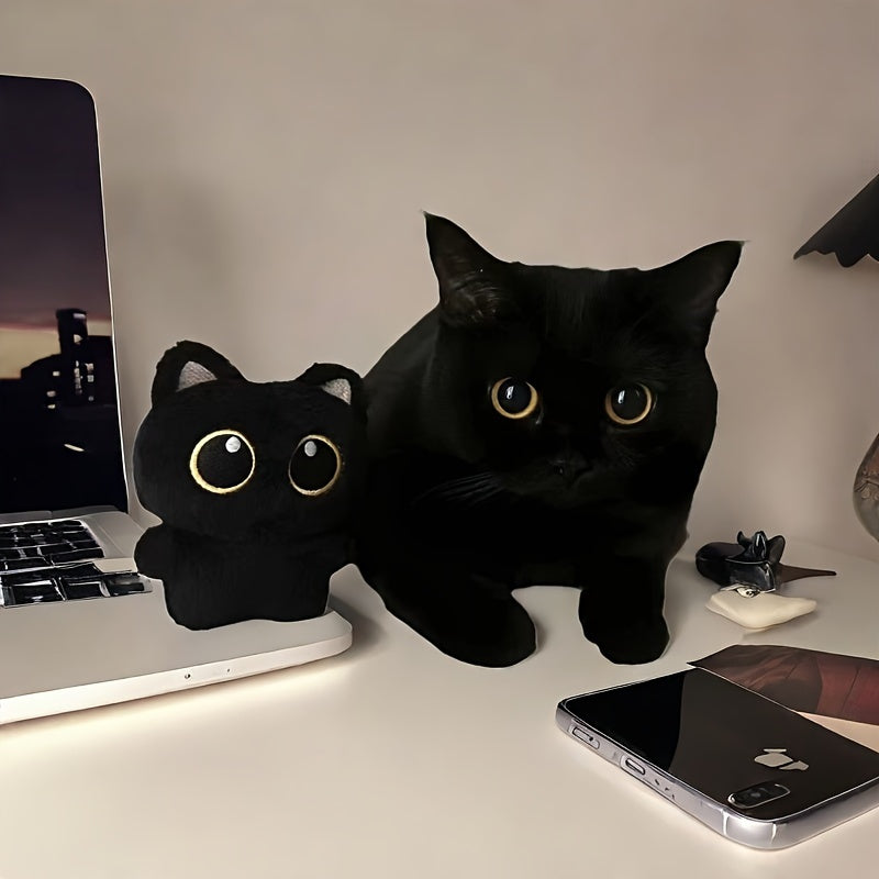 Plush Cartoon Cat Toy for All Breeds Soft Durable Chewing Playing