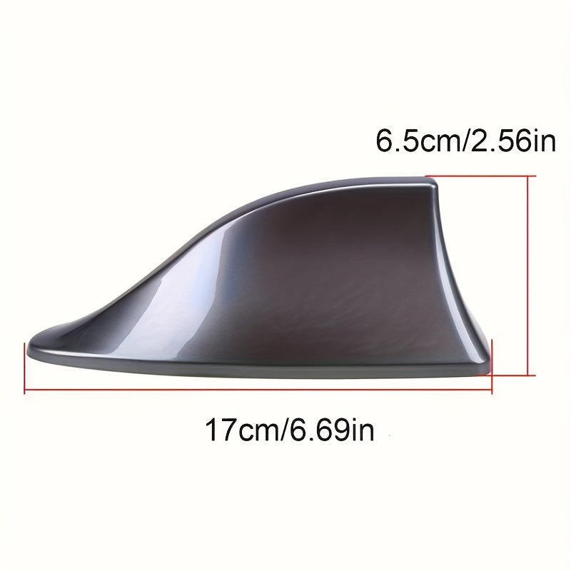 Universal ABS Shark Fin Antenna Roof Mount for Wireless Signal Cover in Multiple Colors