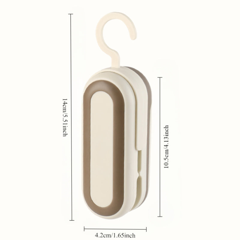 Mini Food Sealer and Cutter Battery-Powered Heat Sealer for Food Preservation