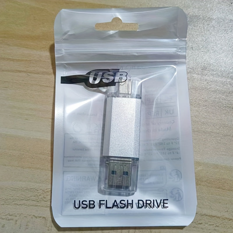 Dual C-Type USB Flash Drive 16GB OTG High-Speed Data Transfer for Android Smartphones and Tablets