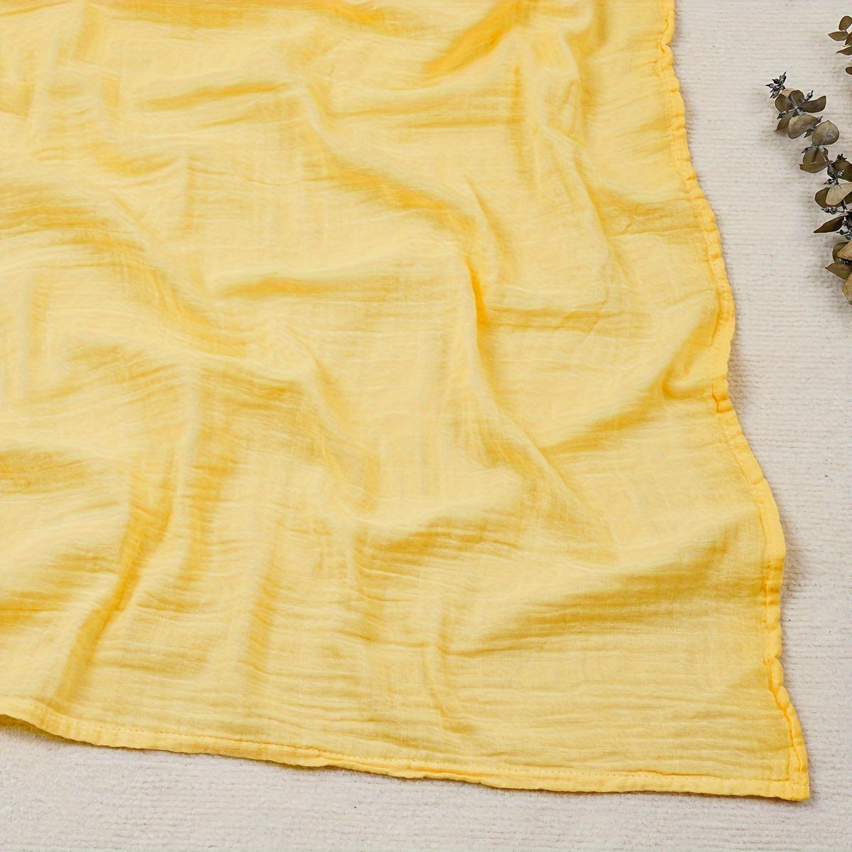 Yangi tug'ilganlar uchun ultra yumshoq, qulay va barcha mavsumlarga mos bolalar muslin bo'lagi