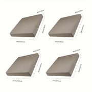 Полный чехол на молнии для диванной подушки, спинка, на открытом воздухе, дышащая ткань, комплект