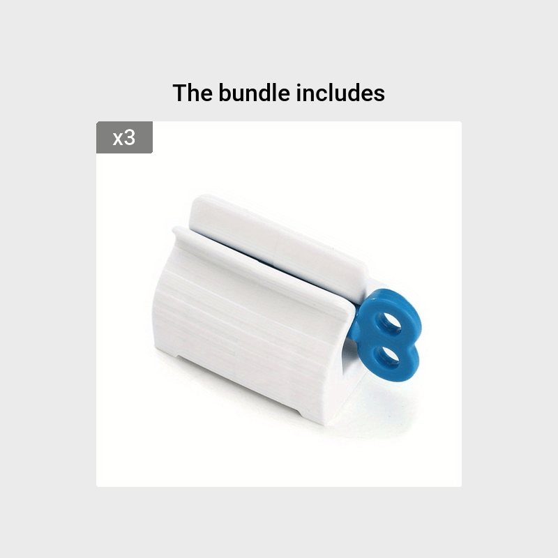 Home Bathroom Toothpaste Dispenser Squeezer Organizer 1-6pcs