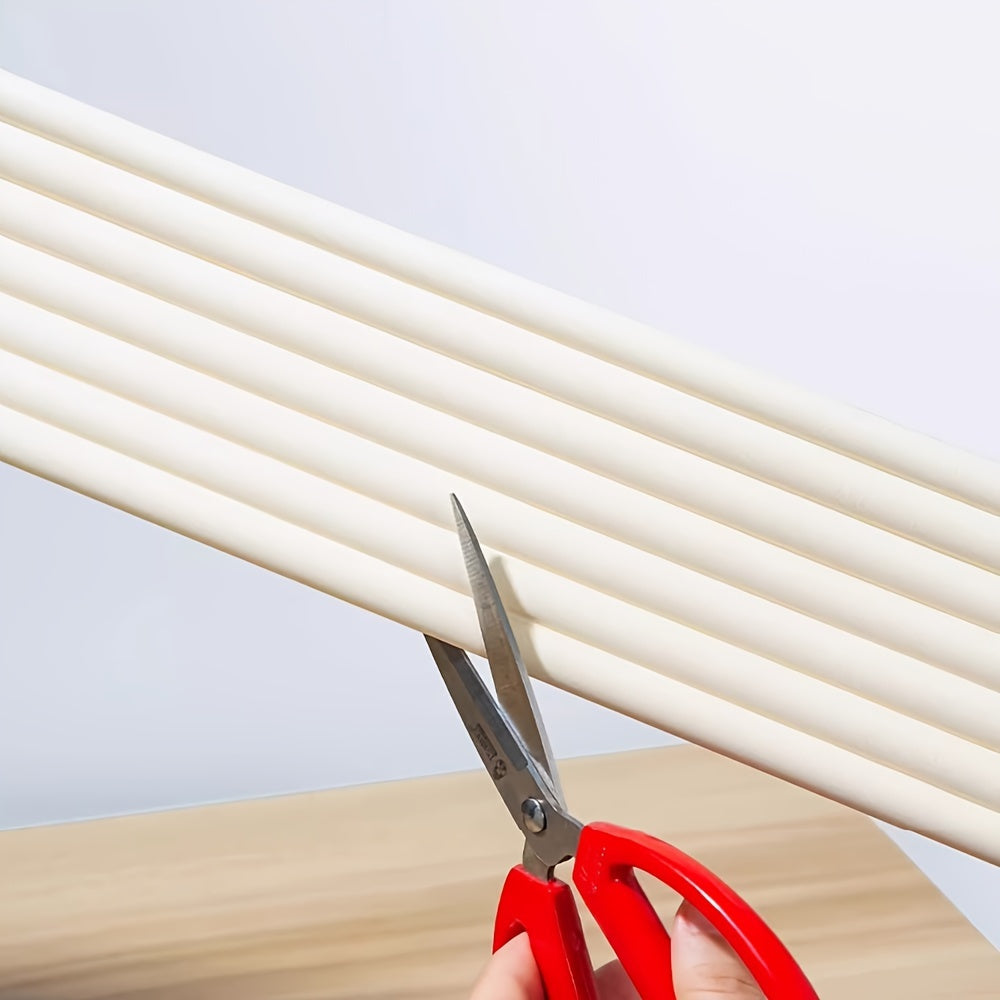 Soft Rubber Safety Edge Guard 198cm Wall Corner Protector Gray Pink Black