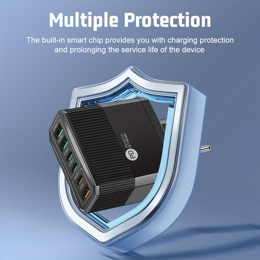 European Standard USB Charging Adapter Fast Charge for Smartphones