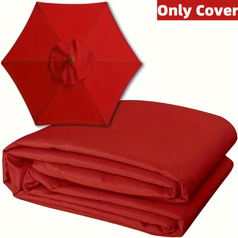 9ft/10ft soyabonlar uchun almashtirish to'plami, suv va UV30+ ga chidamli, khaki rangda, o'lchami 2.7m-8 qirrali.