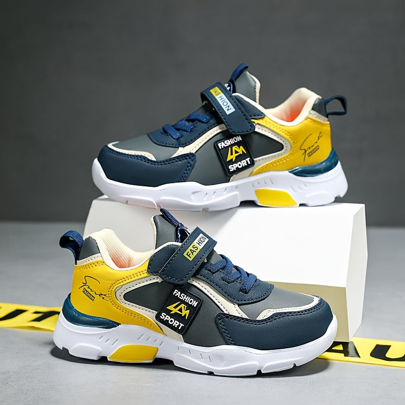 Мужские всесезонные кроссовки из микрофибровой кожи на низком ходу с нескользящей подошвой