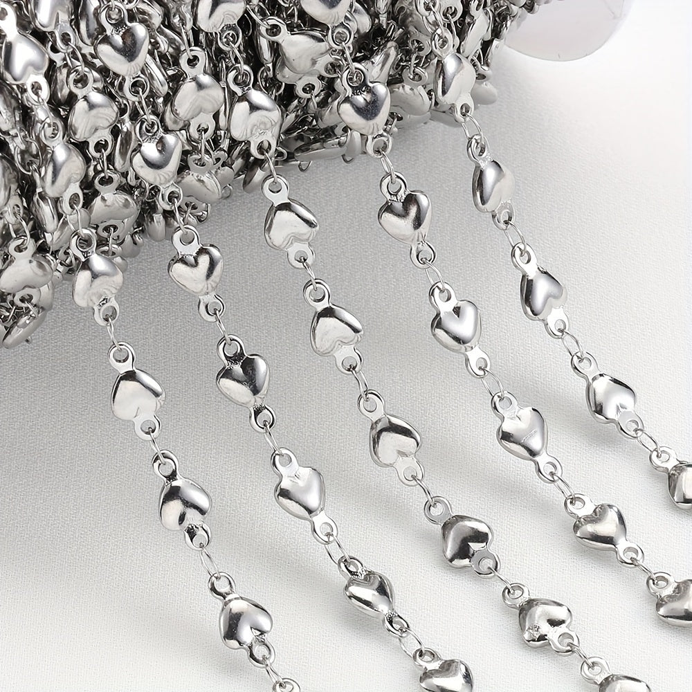 Stainless Steel Jewelry Chain 1 Meter Long for Jewelry Making