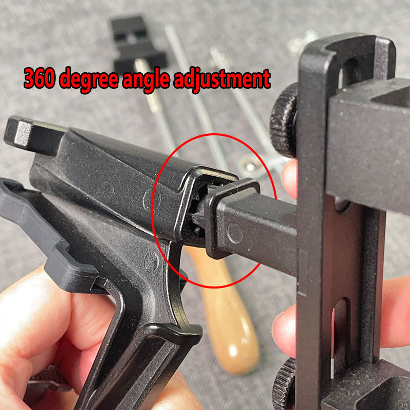 Afilador de cuchillos con ángulo fijo y pulido de diamante para uso profesional en la cocina