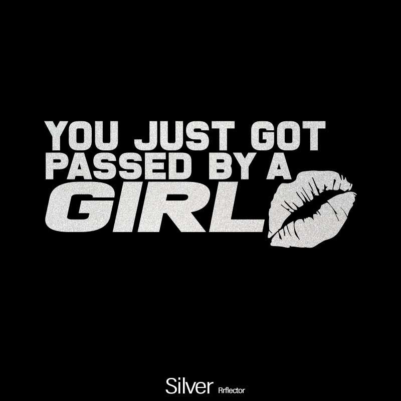 Girl Glitter Red Lip Print Car Sticker Waterproof Vinyl Decal