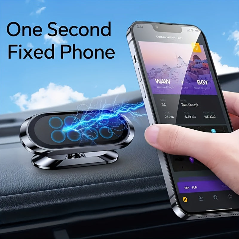 Universal Magnetic Car Mount Aluminum Alloy Waterproof Shockproof 360° Adjustable