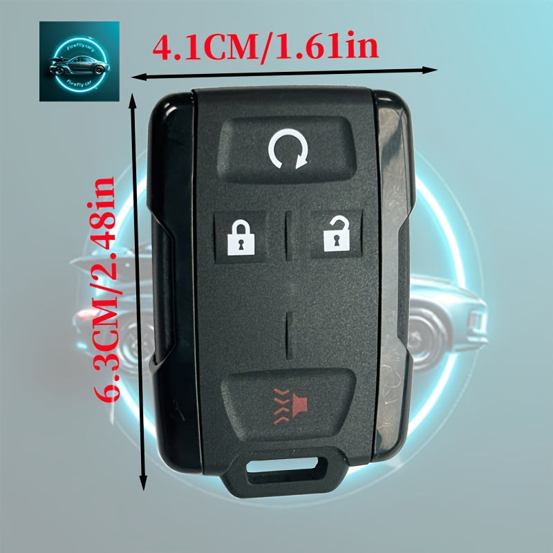 Chevrolet GMC Silverado Colorado uchun 4-tugmali avtomobil kaliti kalit kalitini almashtirish