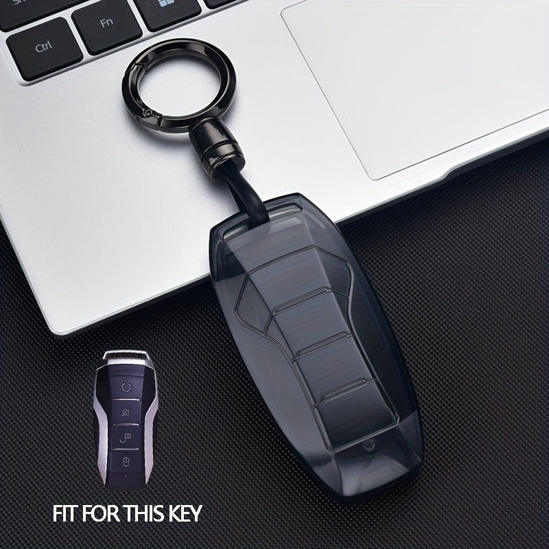 Universal TPU Key Cover for EVs Scratch-Resistant Anti-Slip Grip