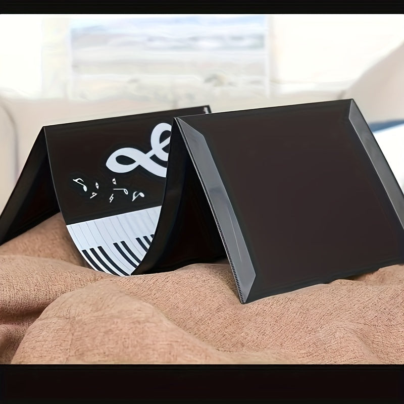 A4 o'lchamdagi varaqalar uchun premium pianino musiqa varaqasi klipi, uch marta egiladigan dizayn, olti sahifali sig'im, musiqachilar va ijrochilar uchun mustahkam va engil. O'ynashni mashq qilish uchun ideal.