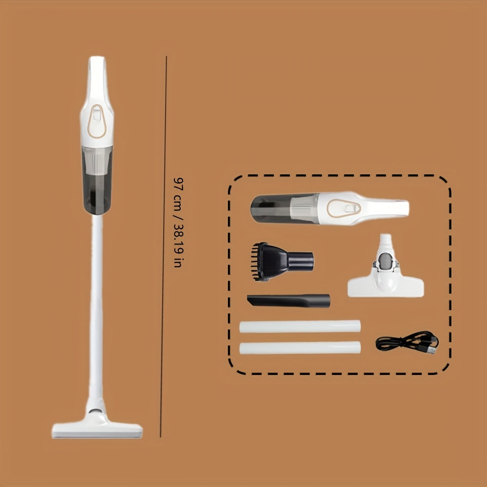 Cordless Vacuum Cleaner for Home Car Office Long Battery Powerful Suction