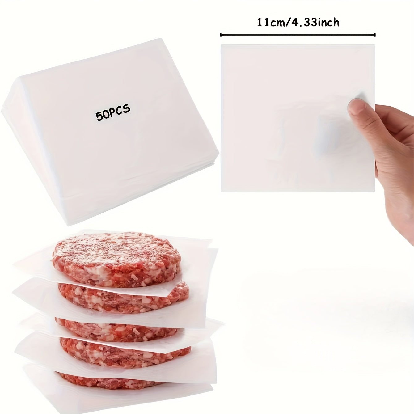 Heavy Duty Non-Stick Baking Sheets for Burgers and Food Storage