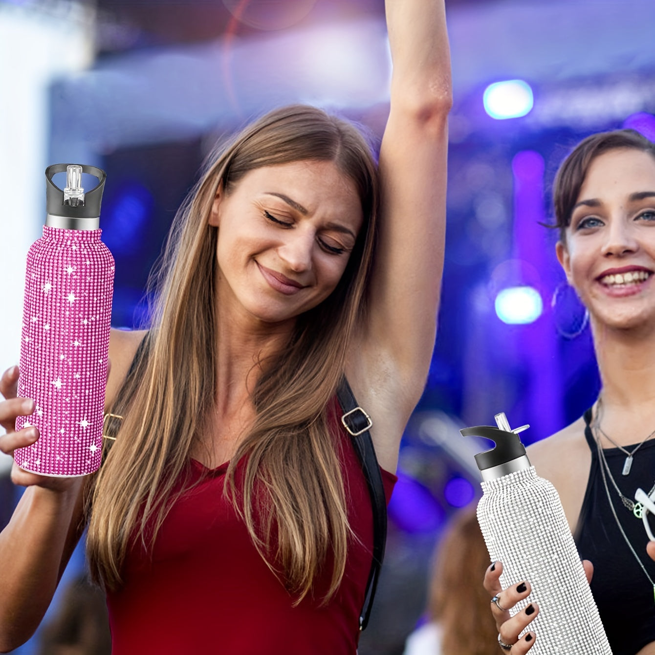 Insulated Stainless Steel Water Bottle 17oz 25oz Portable Sports Drink Bottle