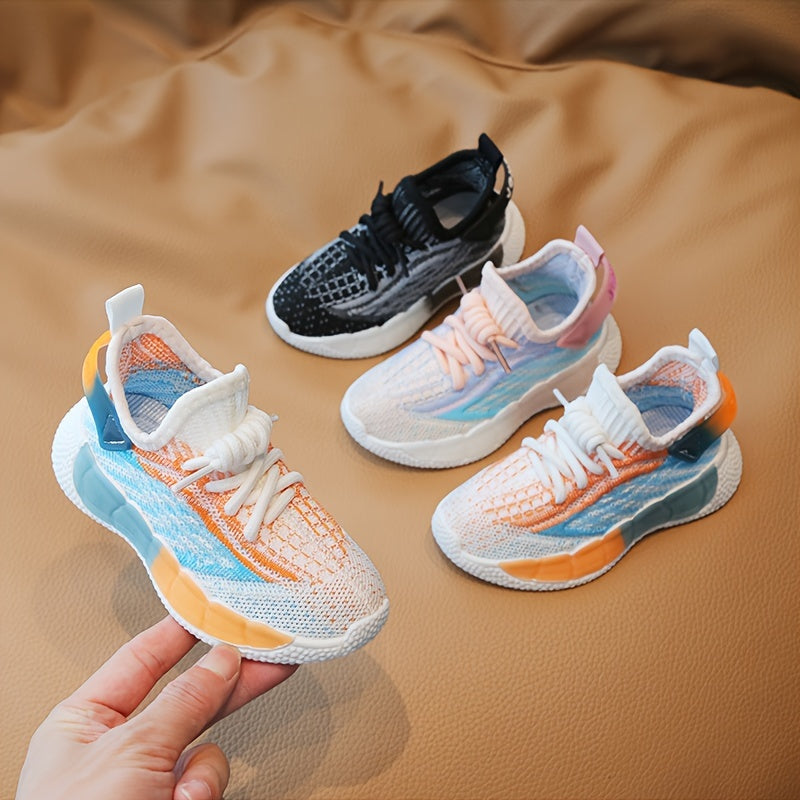 Мужские детские дышащие беговые кроссовки для активного отдыха, нескользящая подошва