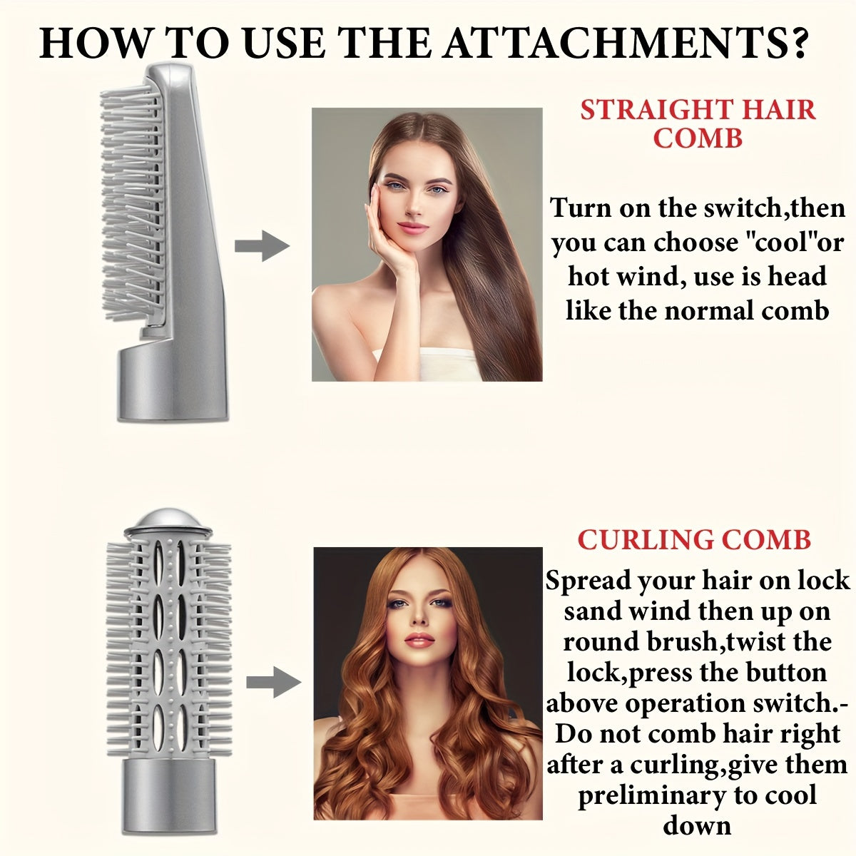 Двухфункциональный стайлер для волос с автоматическим отключением, термометром, шнуром длиной 1,5-2,5 м