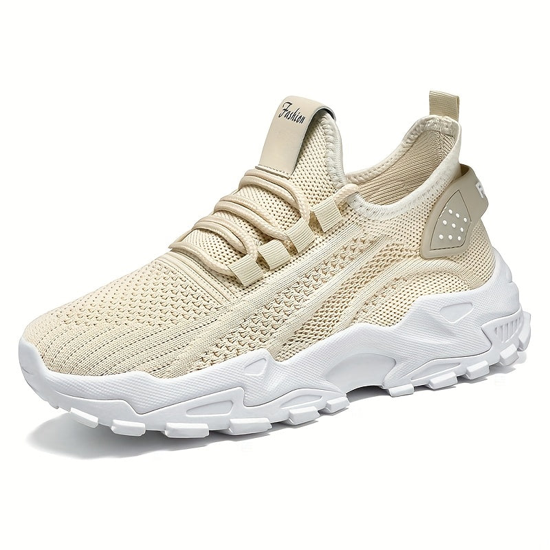 Women's Breathable Lightweight Running Shoes with Slip-Resistant Sole