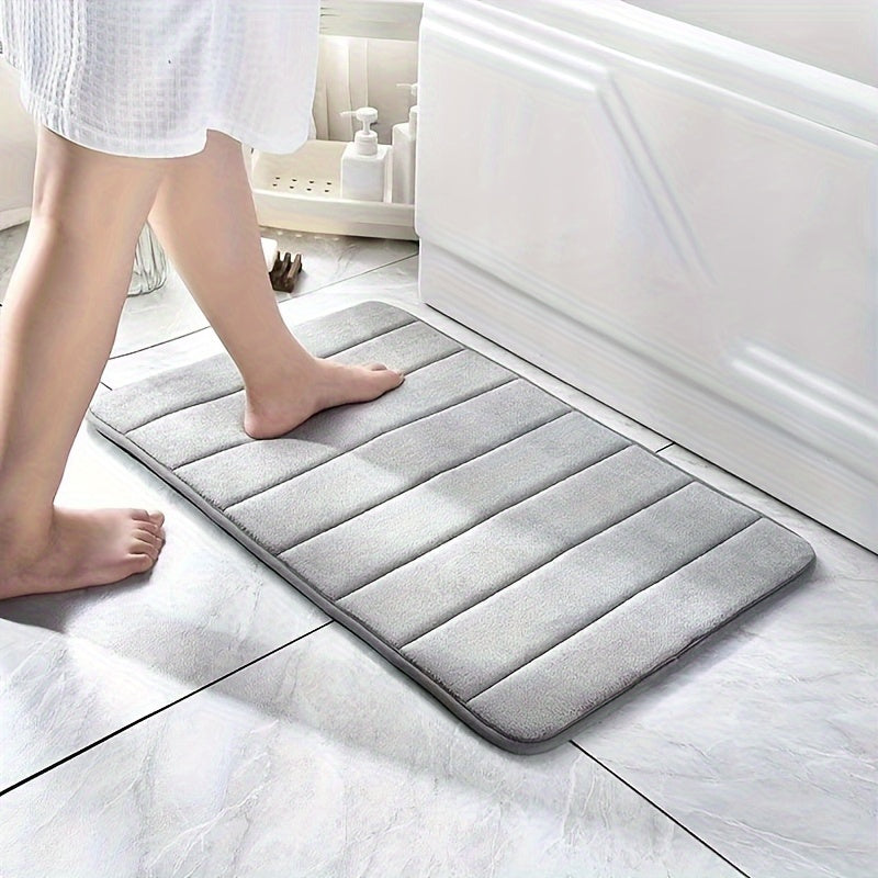 Koral Fleece Rug yumshoq, singdiruvchi, issiq vanna, yotoqxona, kirish eshigi mat