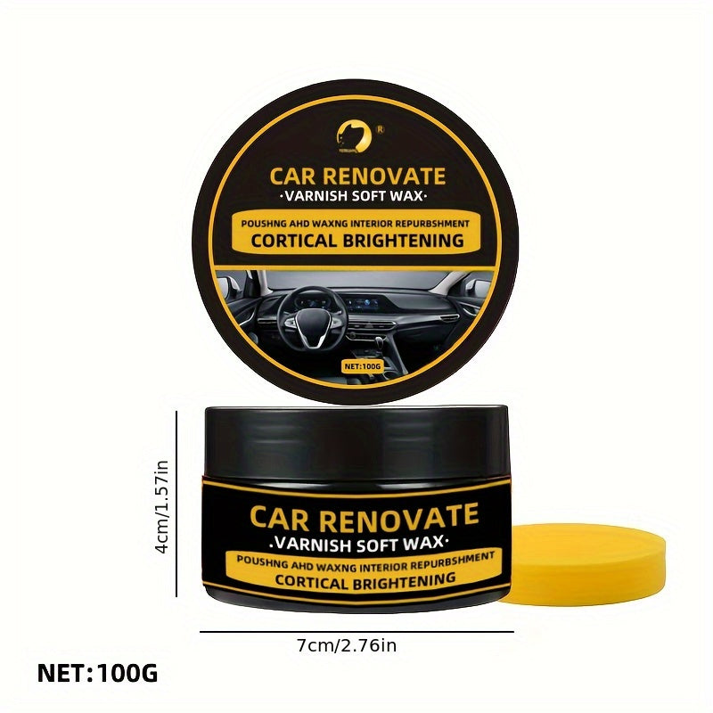 Kit de reparación de coches multifuncional 100G Cera para piezas de plástico recubrimiento de neumáticos