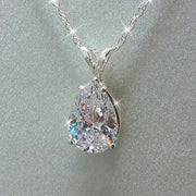 Ayollar uchun vintage teardrop taqinchoq zanjirli alloy zanjir, kundalik partiyalar uchun nozik zargarlik buyumlari